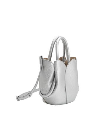 Tulip Mini Bag- Silver