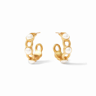 Palmero Pearl Hoop- Small
