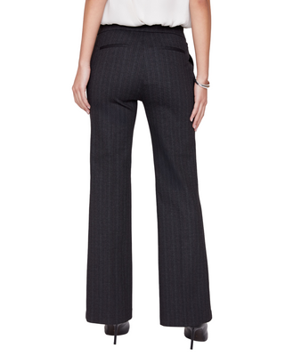 Diana Pull-On Pant- Herringbone Carbon