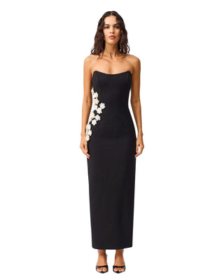 Yasmine Maxi Dress- Black