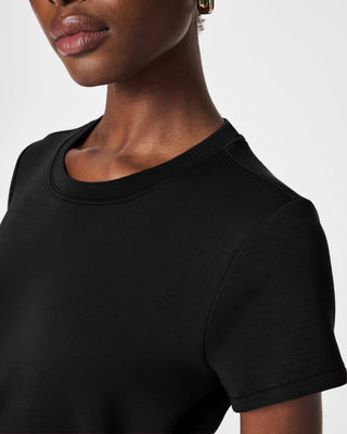 AirEssentials Maxi T-Shirt Dress- Very Black