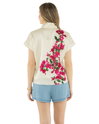 Riviera Top- Bougainvillea