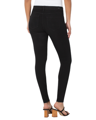 Abby Skinny Jean- Black Rinse