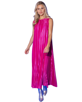 Arya Dress- Wild Pink