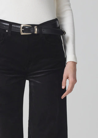Paloma Baggy Pants- Black Velvet