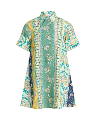 Dock Dress- Paisley Ribbon