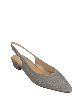 Nadal Slingback- Platinum