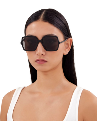 YSL Oversized Square Sunglasses- Black