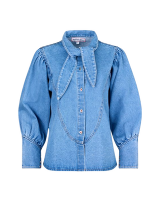Odessa Shirt- Vintage Denim