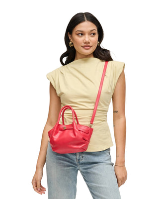 Selena Crossbody Handbag- Red
