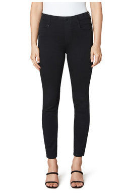 Gia Glider Ankle Skinny Jean- Black Rinse