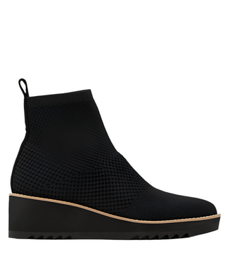 London Recycled Stretch Bootie- Black