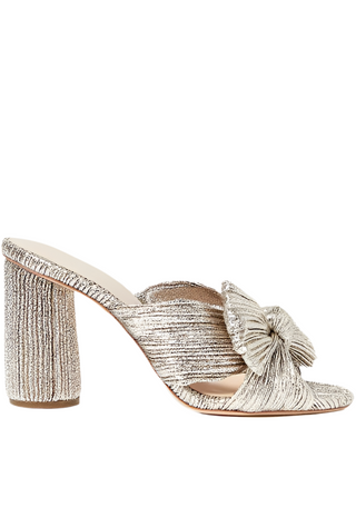 Penny Knot Mule- Champagne