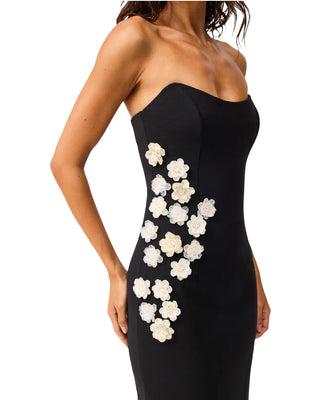 Yasmine Maxi Dress- Black