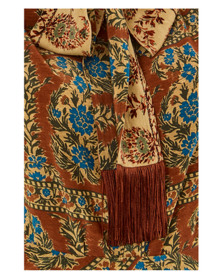 Karis Blouse- Amber Glen Brown