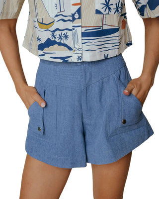 Cypress Shorts- Denim