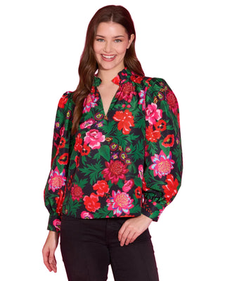 Phoebe Top- Flora
