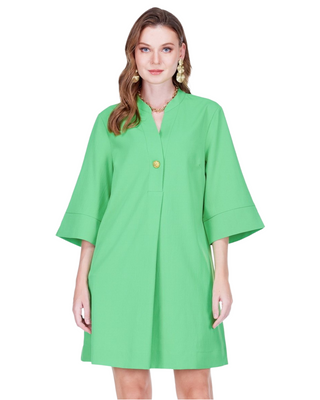 Sutton Shift Dress- Green