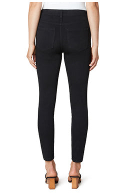 Gia Glider Ankle Skinny Jean- Black Rinse