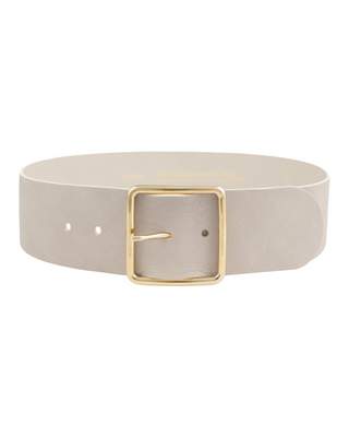 Naomi Belt- Creme Leather
