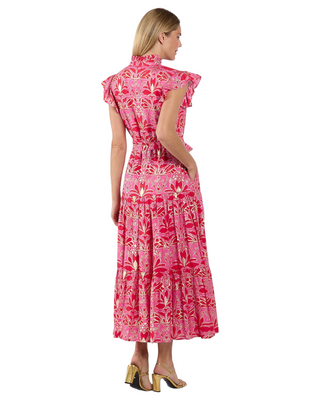 Mirabella Dress- Imperial Garden Peony Gold