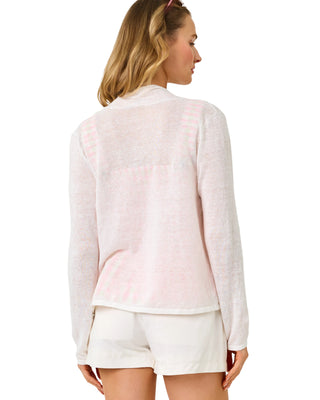 Faretta Cardigan- Resort White