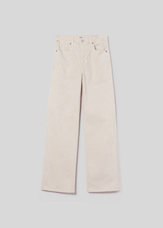 Annina Wide Leg Trouser Jean 33”- Almondette