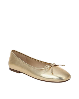 Alie Ballet Flat- Amber Gold