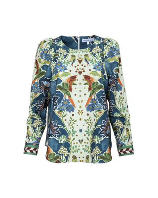 Harris Top- Birds Of A Feather Navy