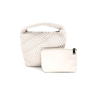 Mini Woven Hobo Bag- Multiple Colors