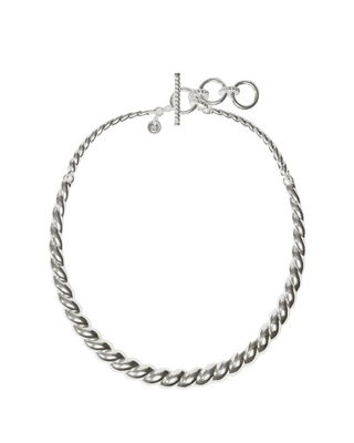 Ravello Collar Necklace- Silver
