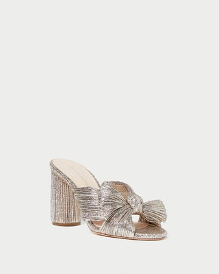 Penny Knot Mule- Champagne