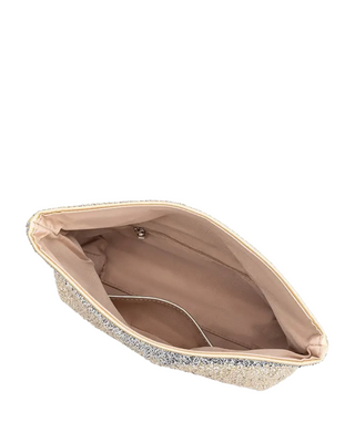 Fayth Rhinestone Wristlet- Gold