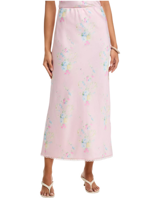 Kalo Skirt- Rosy Trellis