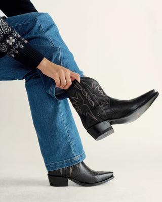 The Lynn Boot- Midnight