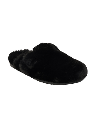 Portland Slide- Black Fur