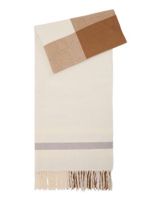 Barbour Harriet Twill Scarf- Hessian
