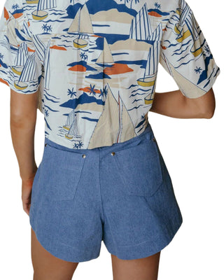 Cypress Shorts- Denim