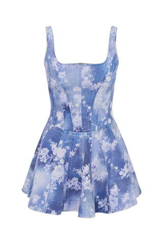 Piero Dress- Bluebell Cloud