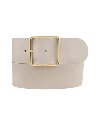 Naomi Belt- Creme Leather