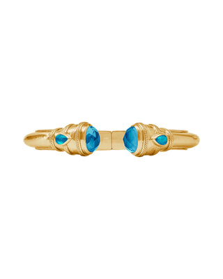 Cannes Demi Cuff- Iridescent London Blue