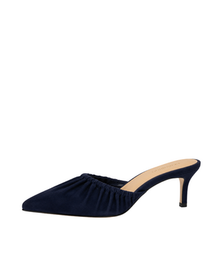 Crilla Mule- Navy Suede