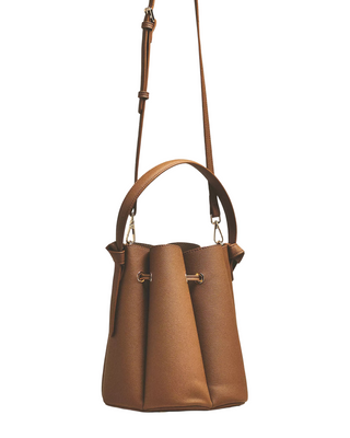 Laguna Bucket Bag- Natural Leather