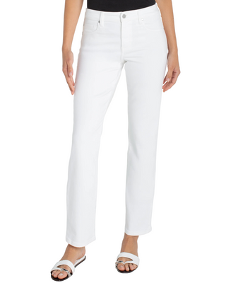 Kennedy Straight Jean 30"- Bright White