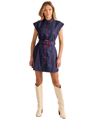 Suzie Dress- Ink Blue
