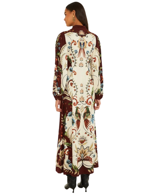 Millena Winter White Midi Dress