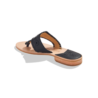 Jacks Flat Sandal- Black