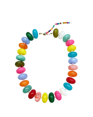 Bailey Chunky Beaded Necklace- Multicolor