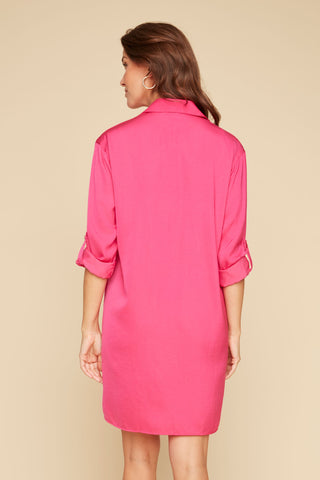Air Flow Dress- Watermelon
