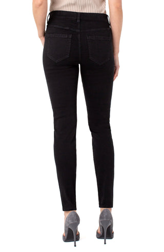 Gia Glider Skinny Jean- Black Rinse